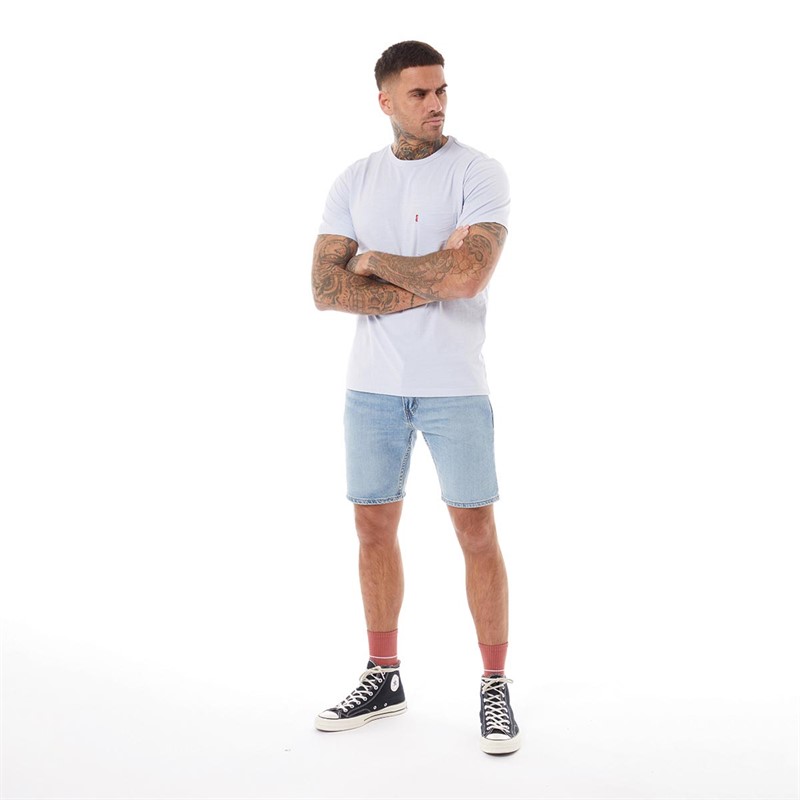 Levi's Mens Classic Pocket T-Shirt Arctic Ice