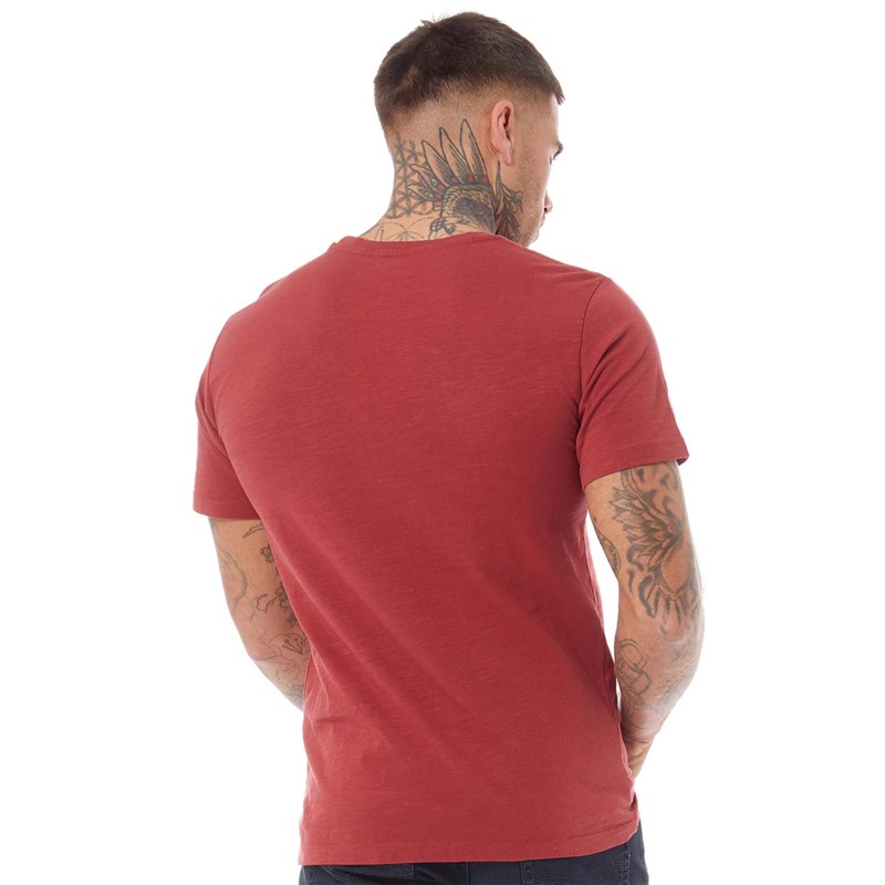 Levi's Mens Classic Pocket T-Shirt Brick Red