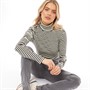 Levi's Womens Oriel Turtleneck Top Dill_ Caviar