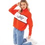 Levi's Womens CB Logo Sweatshirt Burnt Orange 2* And W
