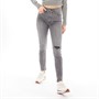 Levi's Dames Mile High Super Skinny jeans Grijs
