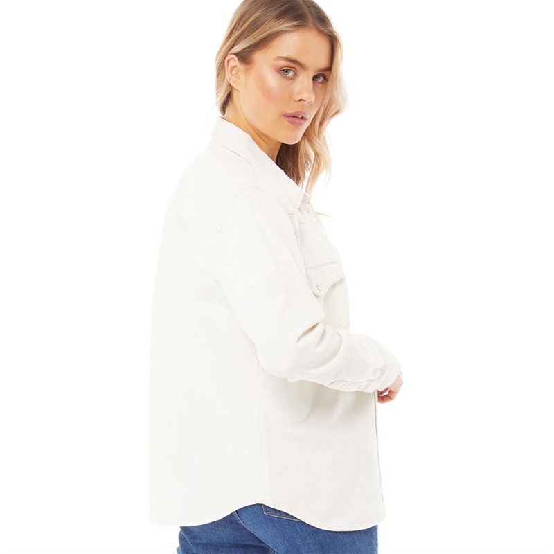 Levi's Womens The Ultimate Shirt Icy Ecru (1)