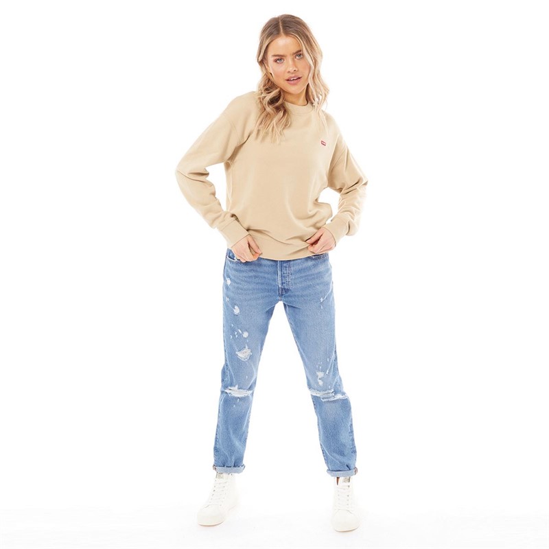 Levi's Womens Standard Sweatshirt Granola