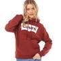 Levi's Womens Graphic Standard Batwing Hoodie Fired Brick
