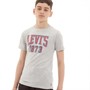 Levi's Boys Graphic T-Shirt Light Gray Heather
