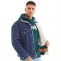 Levi's Mens Sherpa Trucker Jacket Side To Side Sherpa