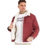 Levi's Herren Sherpa Trucker Jacken Rot