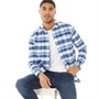 Levi's Heren Sunset Overhemden met lange mouwen Marineblauw Geruit