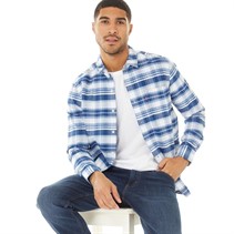 Levi's Herre Sunset Langærmet shirts Marineblå Ternet