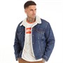Levi's Vestes Sherpa Trucker Homme Bleu