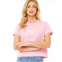 Levi's Womens Graphic Classic T-Shirt Cali Gradient Fill Prism Pink