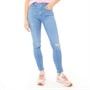 Levi's Jean Skinny 721 Femme Bleu Moyen