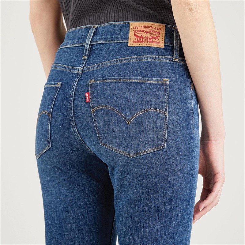 Levi's Jean Skinny 720 Femme Bleu Moyen