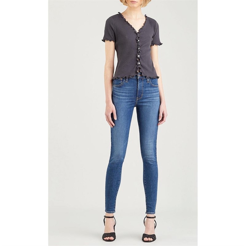 Levi's Jean Skinny 720 Femme Bleu Moyen