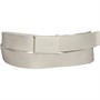 Levi's Mens Tonal Batwing Web Belt Ecru