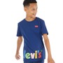 Levi's T-Shirts Graphic Garçon Bleu Foncé