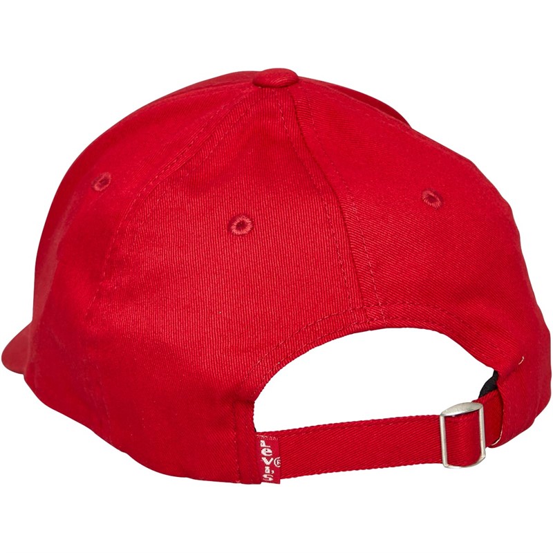 Levi's Mens Batwing Flexfit Cap Regular Red
