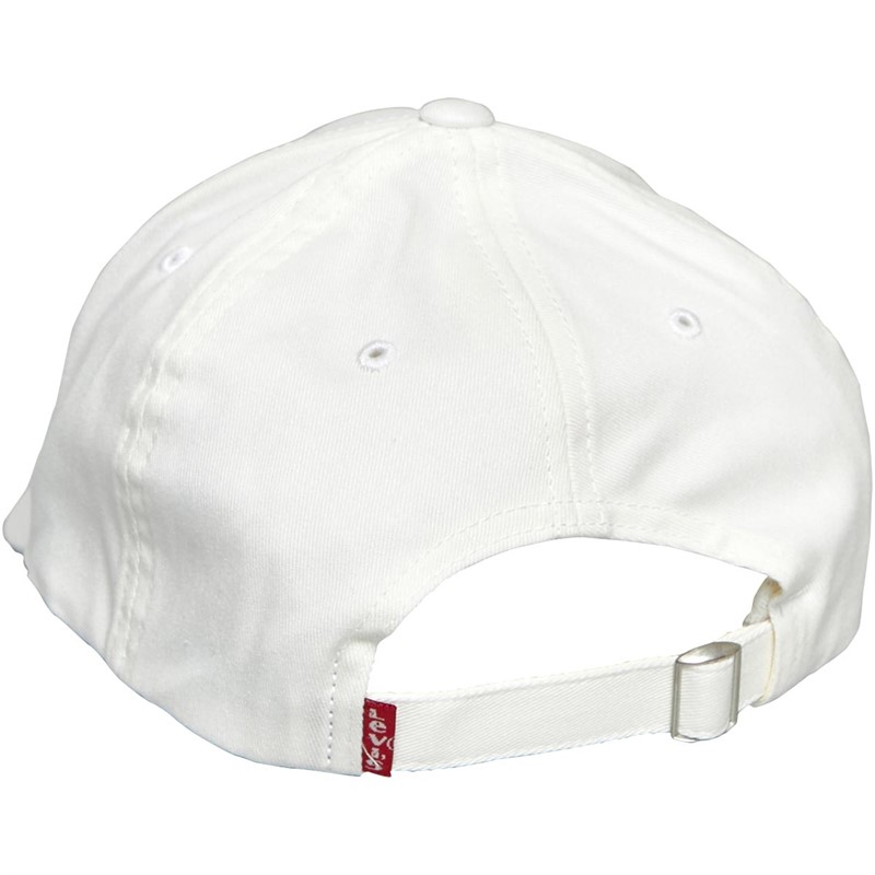 Levi's Mens Batwing Flexfit Cap Regular White