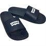 Levi's Mens June Batwing Sliders Navy Blue