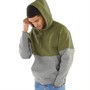 Levi's Mens Varsity Hoodie Martini Olive/Medium Grey Heather