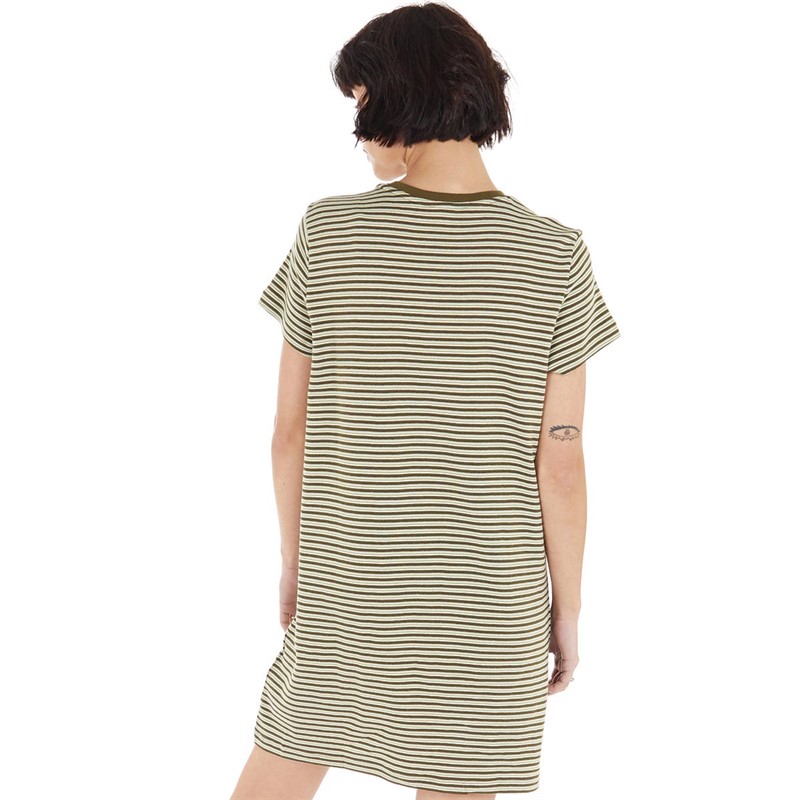 Levi's Womens Vacation T-Shirt Dress Paprika/Arctic Ice