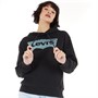 Levi's Womens Graphic Standard Hoodie Caviar
