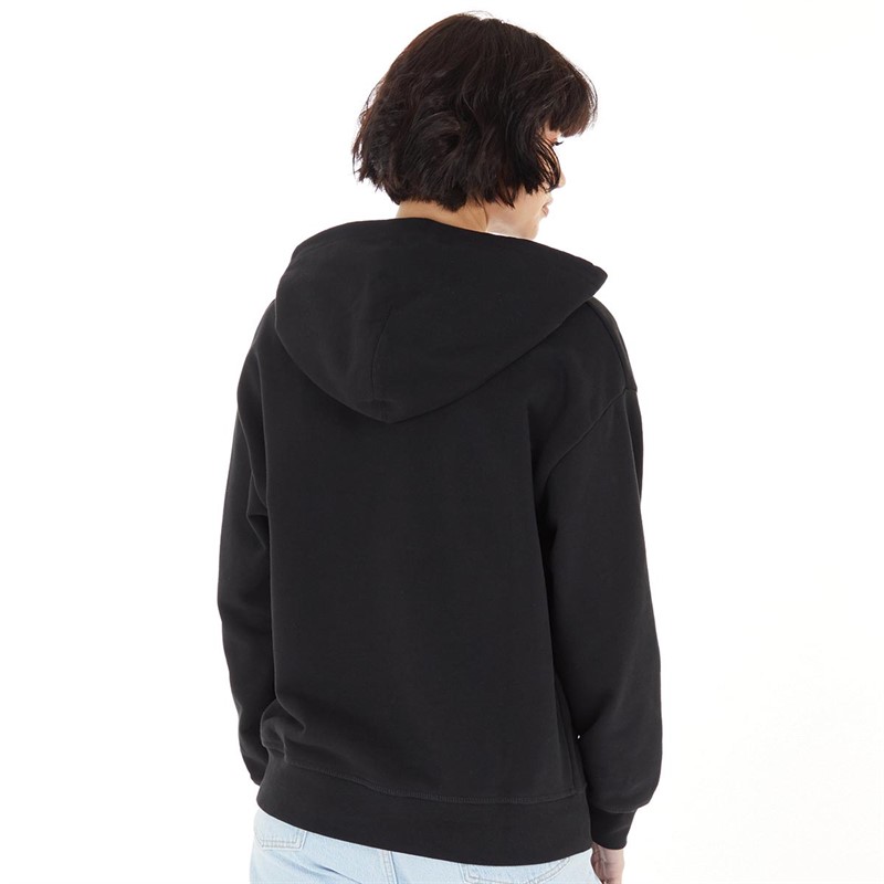 Levi's Womens Graphic Standard Hoodie Caviar
