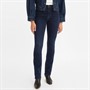 Levi's Dames 724 Straight jeans Donkerblauw