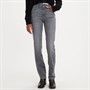 Levi's Dames 724 Straight jeans Grijs