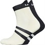 Levi's Mens Backside Tab Mid Cut Two Pack Socks Black/White