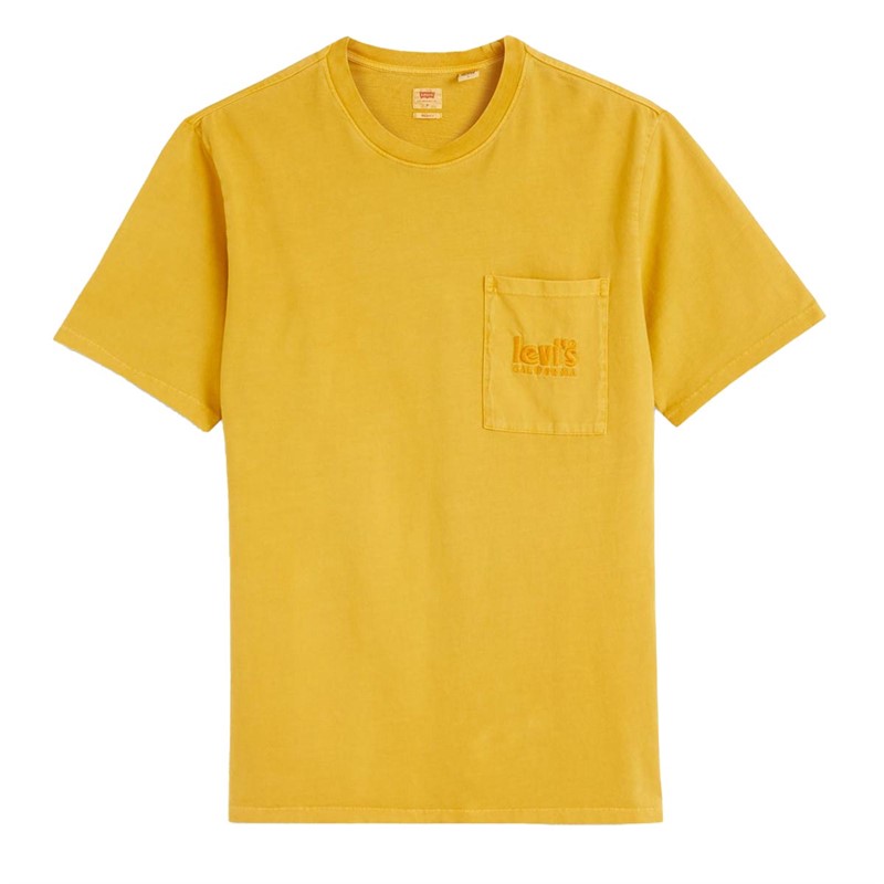 Levi's Herren T-Shirts Gelb