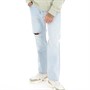 Levi's Herre 501 Original Jeans Med Lige Ben Lys Blå