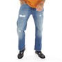 Levi's Herre 501 Original Jeans Med Lige Ben Blå