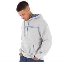 Levi's Mens Graphic Hoodie BW Stripe Hoodie Meduim Grey Heather
