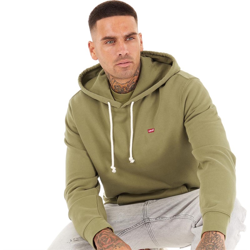 Buy Levi's Mens Original Hoodie Martini Olive