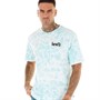 Levi's Mens Relaxed Fit T-Shirt Poster Blue Dye