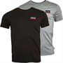 Levi's Mens Two Pack Graphic T-Shirts Graphic Meteorite/Heath