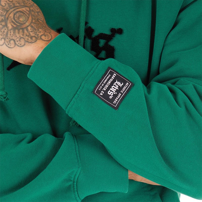 Levi's Mens Graphic Hoodie Evergreen