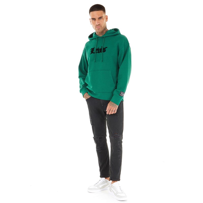 Levi's Mens Graphic Hoodie Evergreen