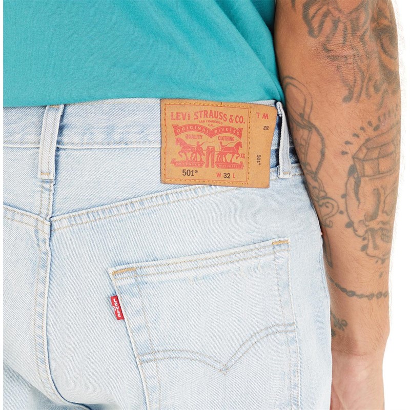 Levi's Mens 501 Original Shorts Alpine Glow DX Short