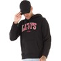 Levi's Mens Standard Fit Graphic Hoodie Mineral Black