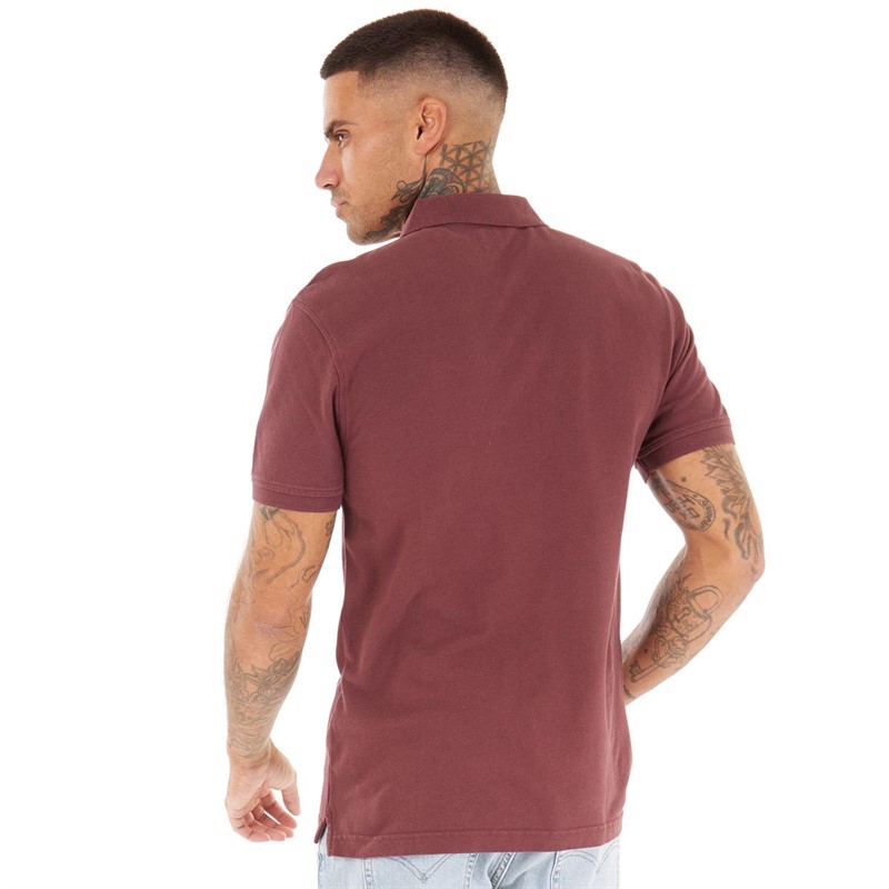 Levi's Mens HM Polo Red Mahogany