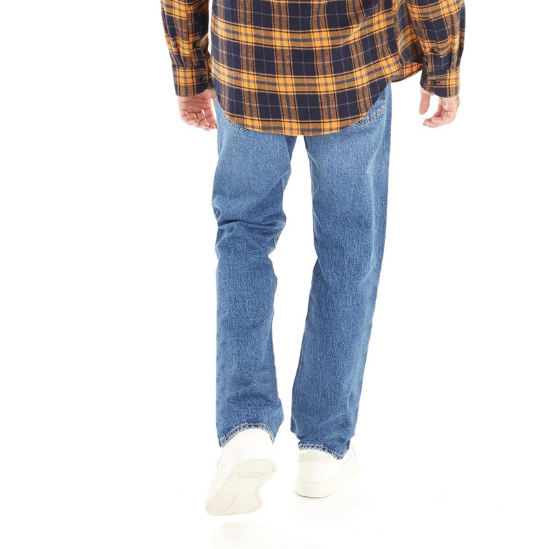 Levi's Mens 501 Original Regular Fit Jeans Oh Carolina DX