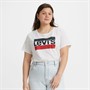 Levi's Womens Plus Size Perfect T-Shirt White