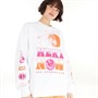 Levi's Womens Graphic Prism Crew Sweatshirt Bright White