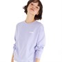 Levi's Womens Graphic Standard Crew Neck Sweatshirt Sweet Lavender