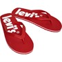 Levi's Dixon Poster Flip Flops Brilliant Red