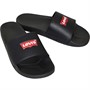 Levi's Mens June Batwing Sliders Regular Black
