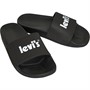 Levi's Womens June Poster S Sliders Full Black