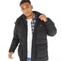 Levi's Mens Fillmore Parka Jet Black